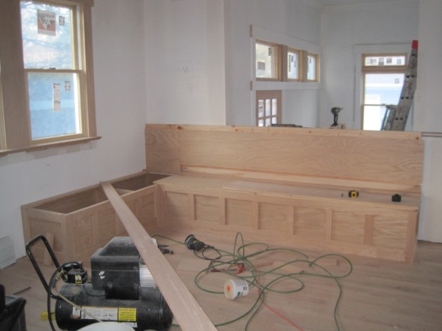 Built in Bench Seating Kitchen